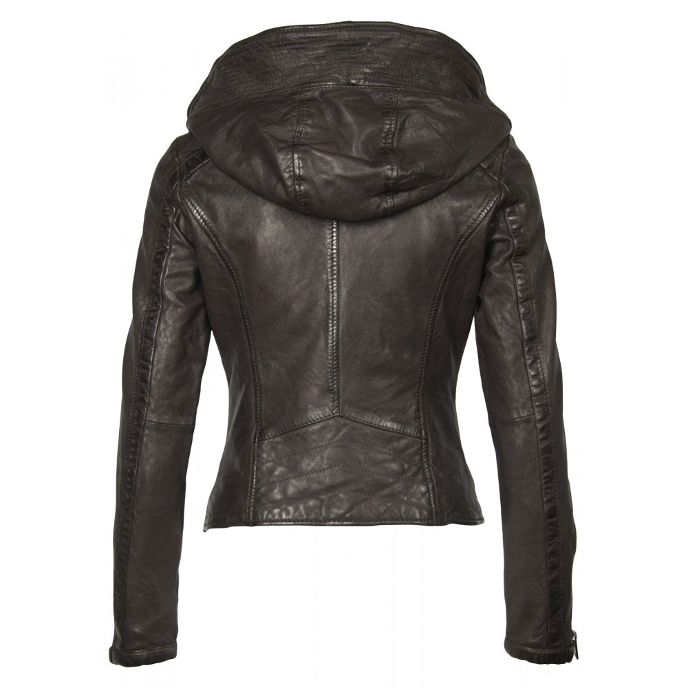 Geaca de Piele Naturala Dama Gipsy Gri Lou SF LONTV Geaca de Piele Naturala Dama Gipsy Gri Lou SF LONTV - readytowear.ro