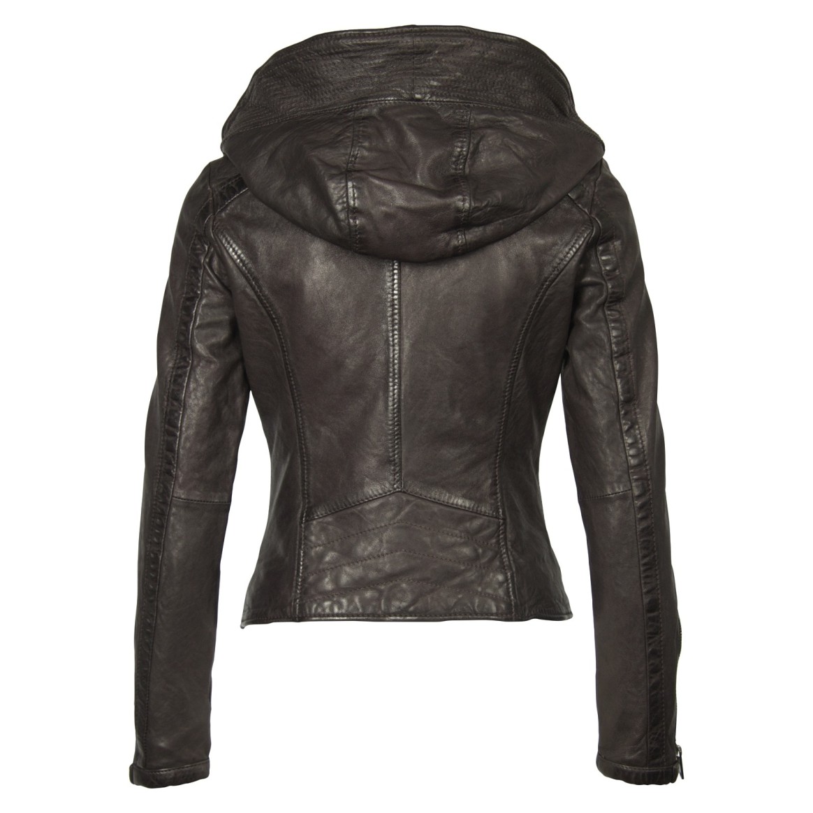 Geaca de Piele Naturala Dama Gipsy Gri Lou SF LONTV – IMBRACAMINTE