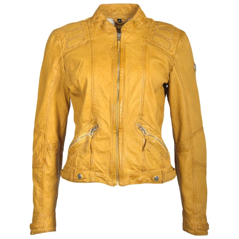 Geaca de Piele Naturala Dama Gipsy Galbena Macy S19 LADAV – IMBRACAMINTE Geaca de Piele Naturala Dama Gipsy Galbena Macy S19 LADAV – IMBRACAMINTE
