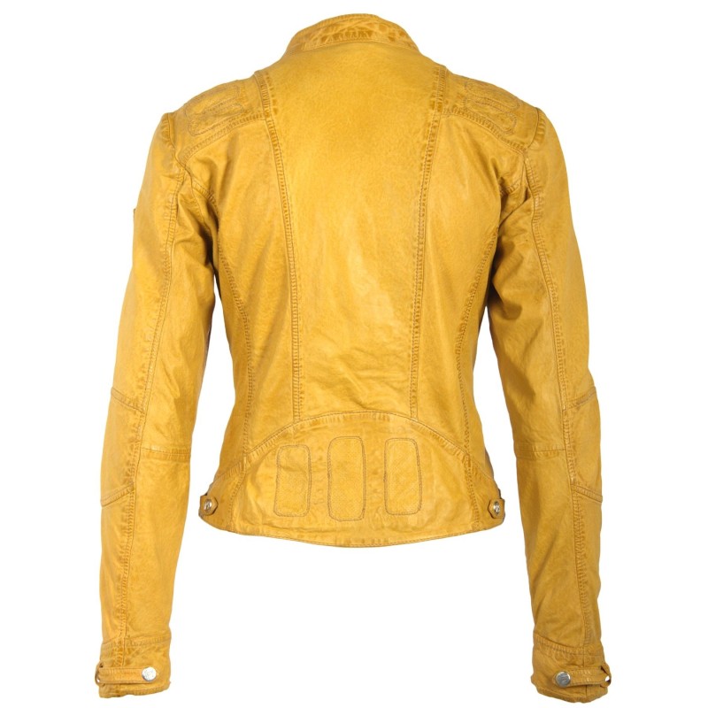 Geaca de Piele Naturala Dama Gipsy Galbena Macy S19 LADAV – IMBRACAMINTE Geaca de Piele Naturala Dama Gipsy Galbena Macy S19 LADAV – IMBRACAMINTE