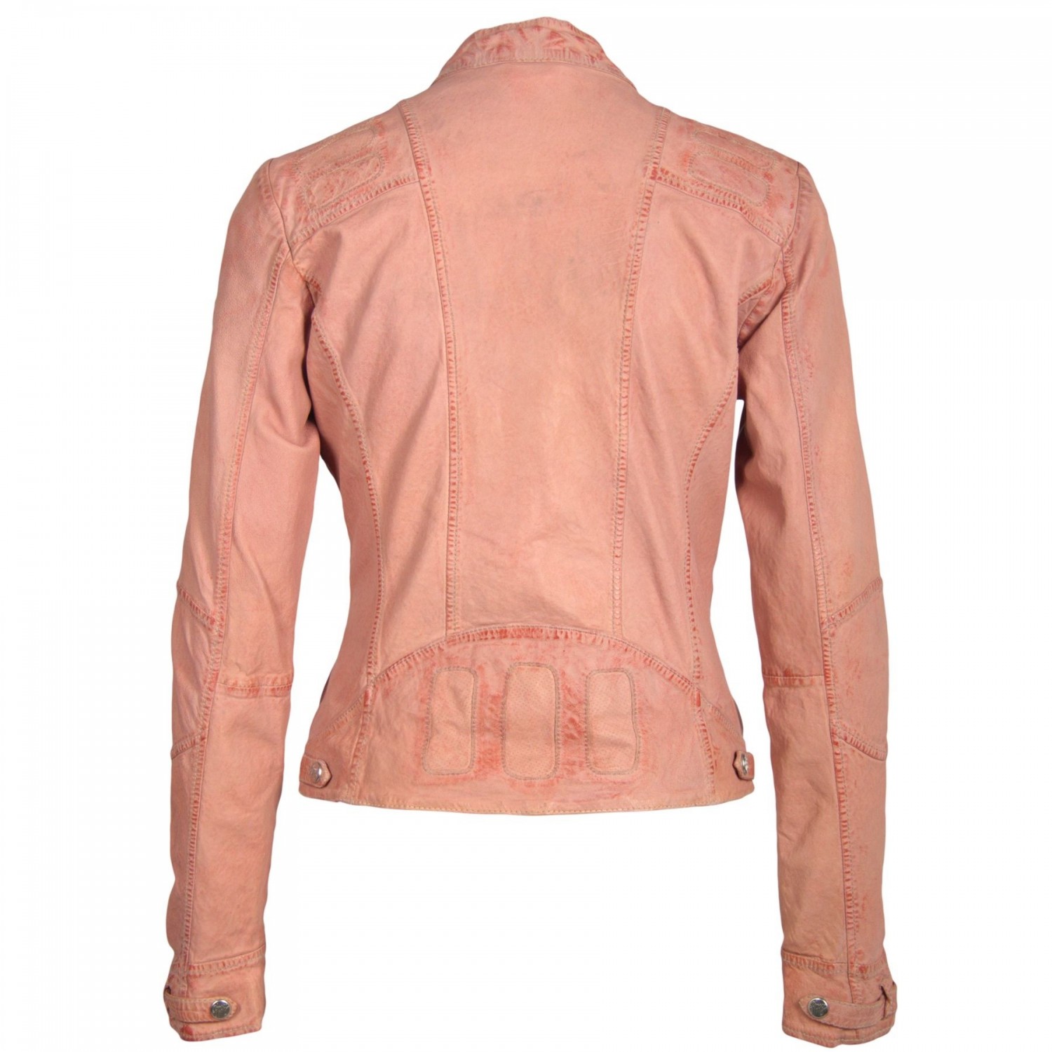 Geaca de Piele Naturala Dama Gipsy Roz Macy S19 LADAV – IMBRACAMINTE