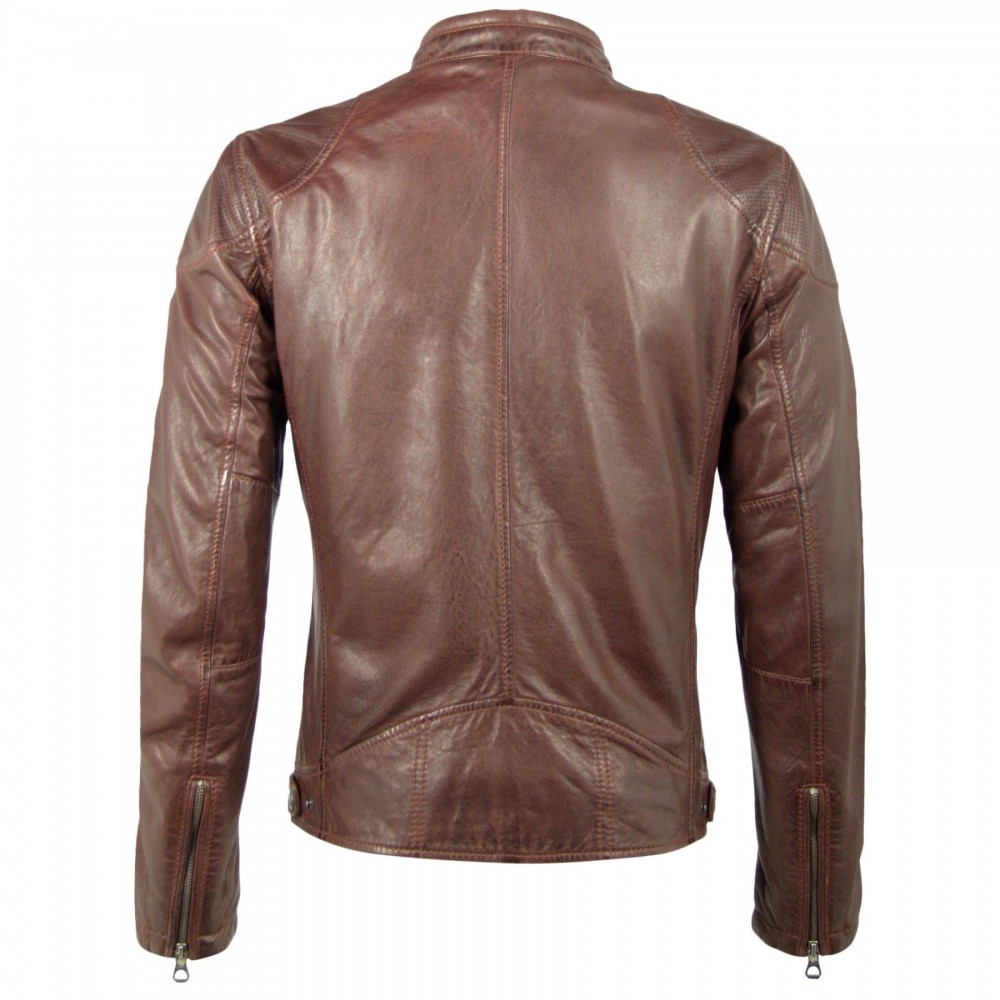 Geaca de Piele Naturala Barbati Gipsy Maro Malik LATREV Geaca de Piele Naturala Barbati Gipsy Maro Malik LATREV - readytowear.ro