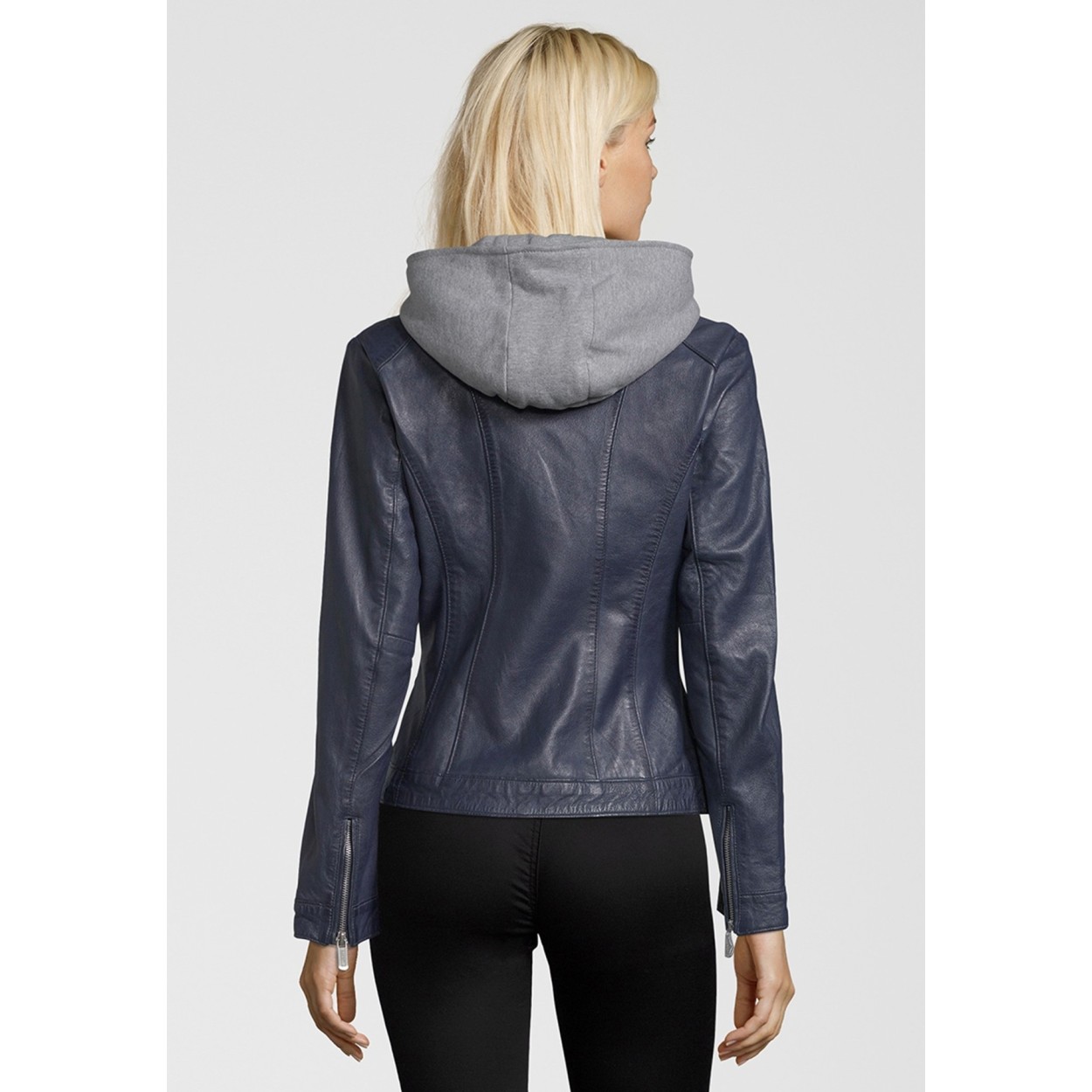 Geaca de Piele Naturala Dama Gipsy Bleumarin Mara 2 LEGV – IMBRACAMINTE Geaca de Piele Naturala Dama Gipsy Bleumarin Mara 2 LEGV – IMBRACAMINTE