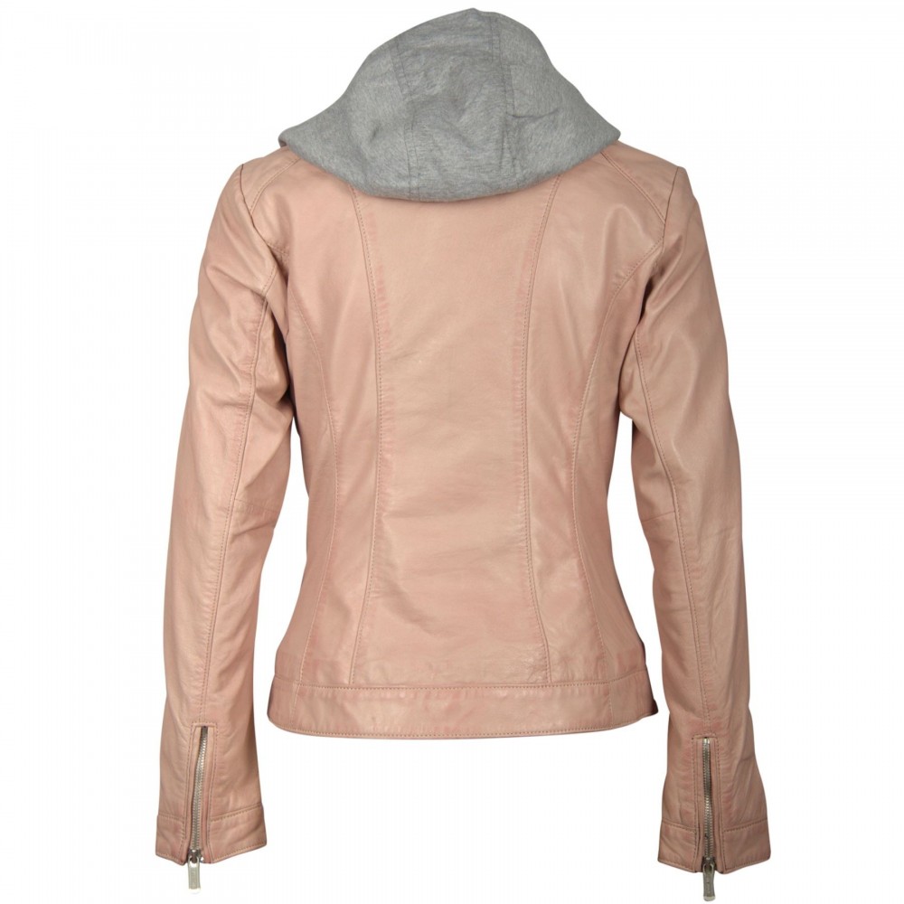 Geaca de Piele Naturala Dama Gipsy Roz Mara 2 LEGV Geaca de Piele Naturala Dama Gipsy Roz Mara 2 LEGV - readytowear.ro