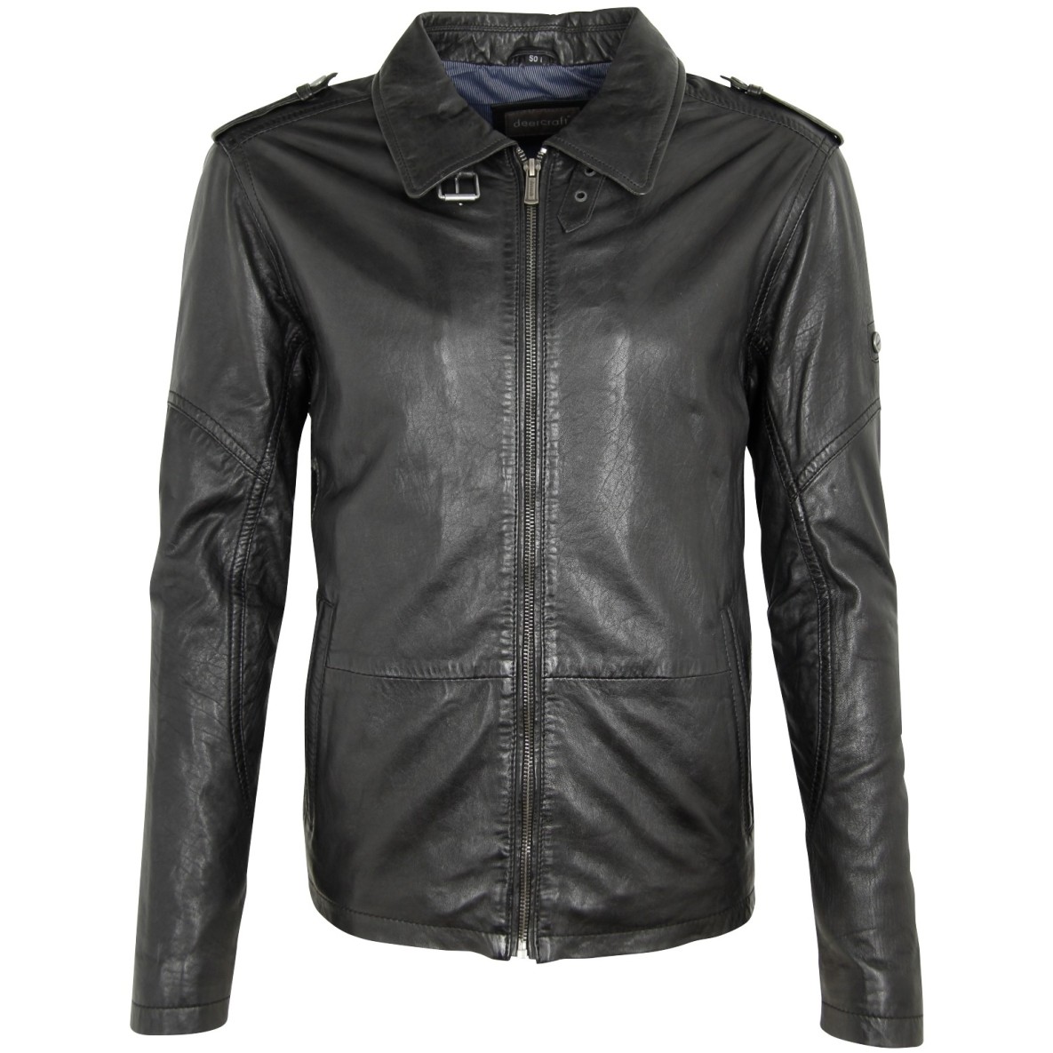 Geaca de Piele Naturala Barbati Gipsy Neagra Marco NSLV – IMBRACAMINTE Geaca de Piele Naturala Barbati Gipsy Neagra Marco NSLV – IMBRACAMINTE