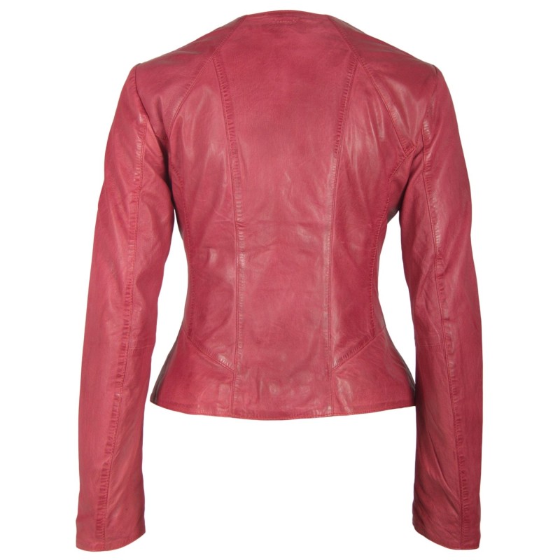 Geaca de Piele Naturala Dama Gipsy Roz Inchis Mari LVV – IMBRACAMINTE Geaca de Piele Naturala Dama Gipsy Roz Inchis Mari LVV – IMBRACAMINTE