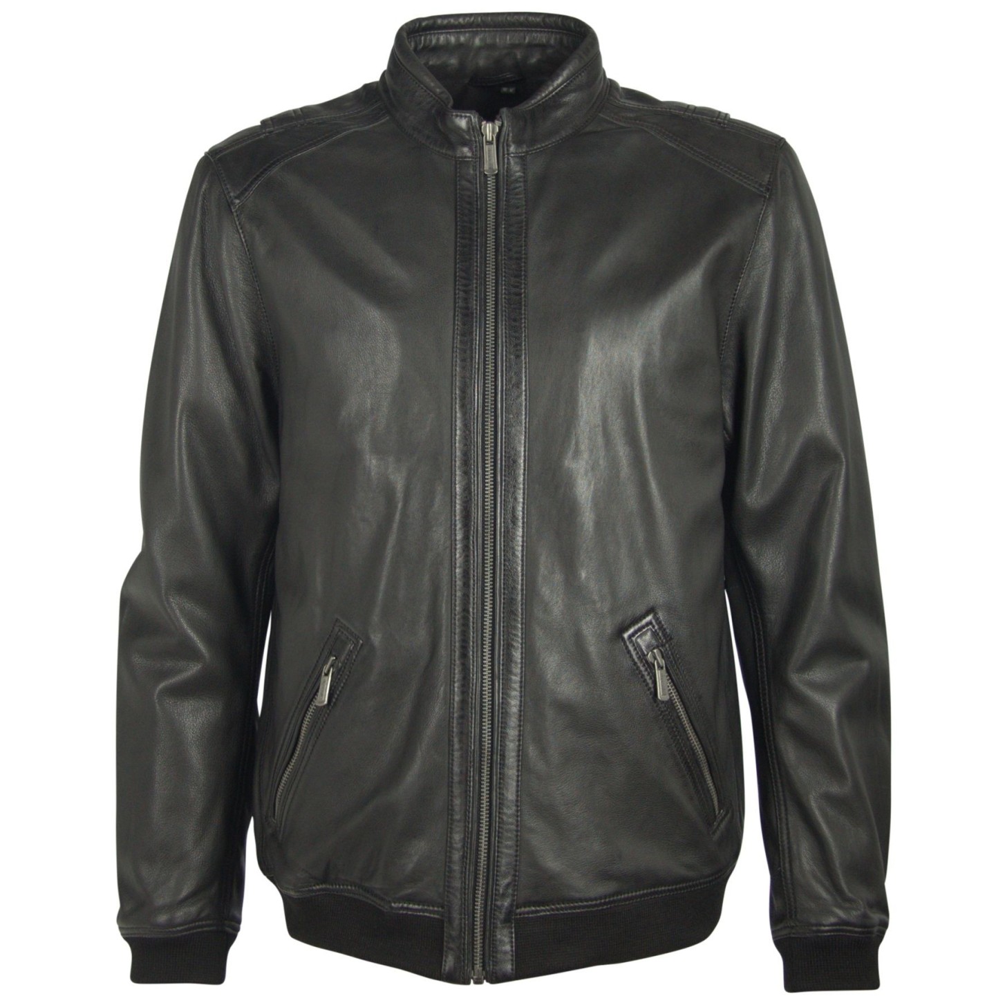 Geaca de Piele Naturala Barbati Gipsy Neagra Maron S19 LGARYV – IMBRACAMINTE