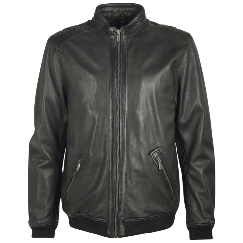 Geaca de Piele Naturala Barbati Gipsy Neagra Maron S19 LGARYV – IMBRACAMINTE Geaca de Piele Naturala Barbati Gipsy Neagra Maron S19 LGARYV – IMBRACAMINTE