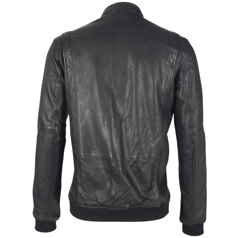 Geaca de Piele Naturala Barbati Gipsy Neagra Maron S20 LGARYV – IMBRACAMINTE Geaca de Piele Naturala Barbati Gipsy Neagra Maron S20 LGARYV – IMBRACAMINTE