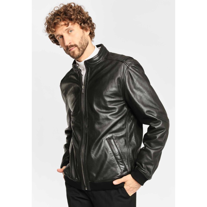 Geaca de Piele Naturala Barbati Gipsy Neagra Maron S20 LGARYV – IMBRACAMINTE Geaca de Piele Naturala Barbati Gipsy Neagra Maron S20 LGARYV – IMBRACAMINTE