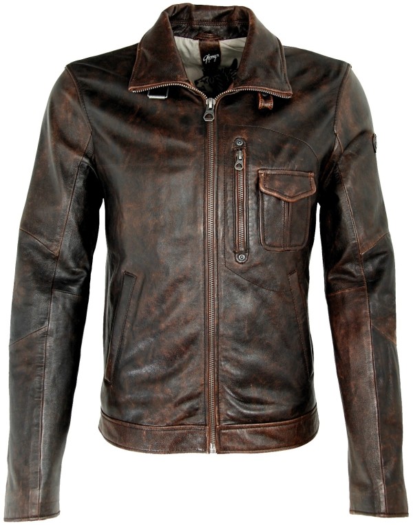 Geaca de Piele Naturala Barbati Gipsy Maro vintage Mason SF LANTV – IMBRACAMINTE — fotografia 1