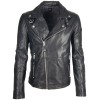 Geaca de Piele Barbati Gipsy Neagra Mavric SF NSLV BIO geci de piele - readytowear.ro