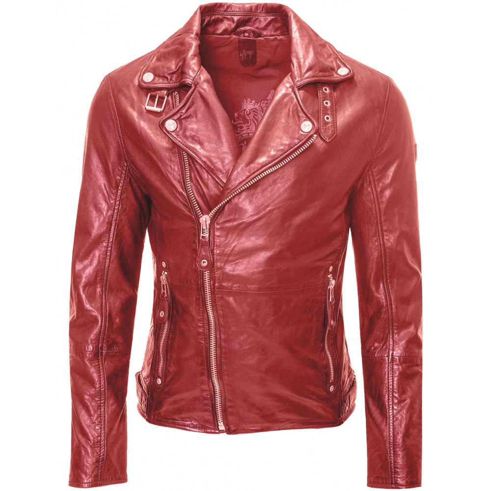 Geaca de Piele Naturala Barbati Gipsy Rosie Mavric SF NSLV Geaca de Piele Naturala Barbati Gipsy Rosie Mavric SF NSLV - readytowear.ro