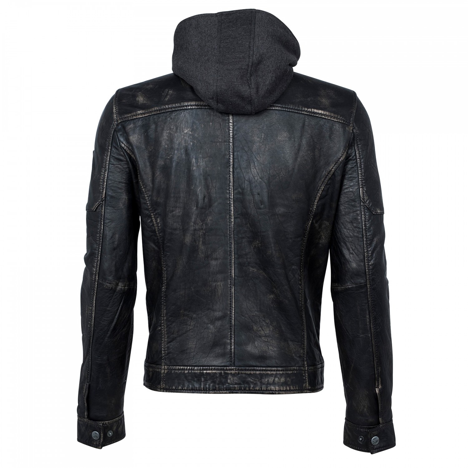 Geaca de Piele Naturala Barbati Gipsy Maro-Bej Max 3 NSLAV – IMBRACAMINTE