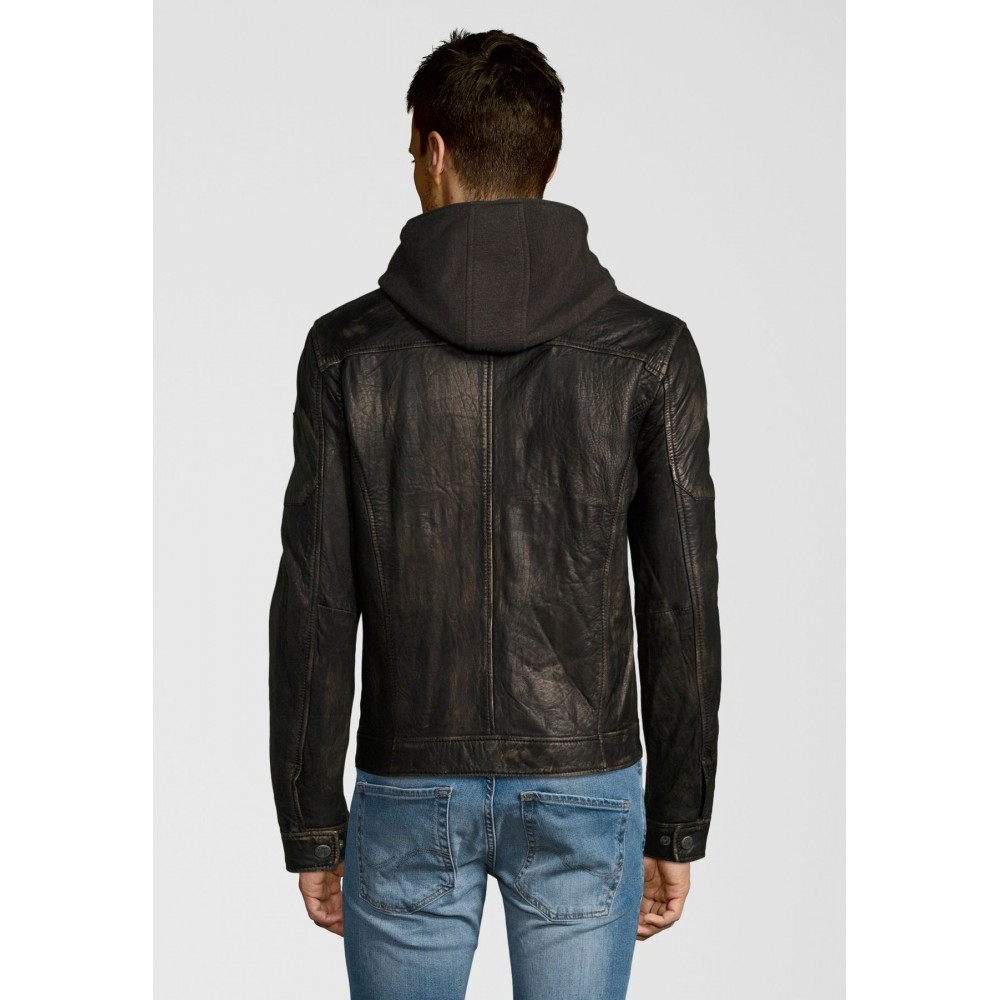 Geaca de Piele Naturala Barbati Gipsy Maro-Bej Max 3 NSLAV Geaca de Piele Naturala Barbati Gipsy Maro-Bej Max 3 NSLAV - readytowear.ro