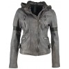 Geaca de Piele Naturala Dama Gipsy Gri Inchis Megyn SF LASOV Geaca de Piele Naturala Dama Gipsy Gri Inchis Megyn SF LASOV - readytowear
