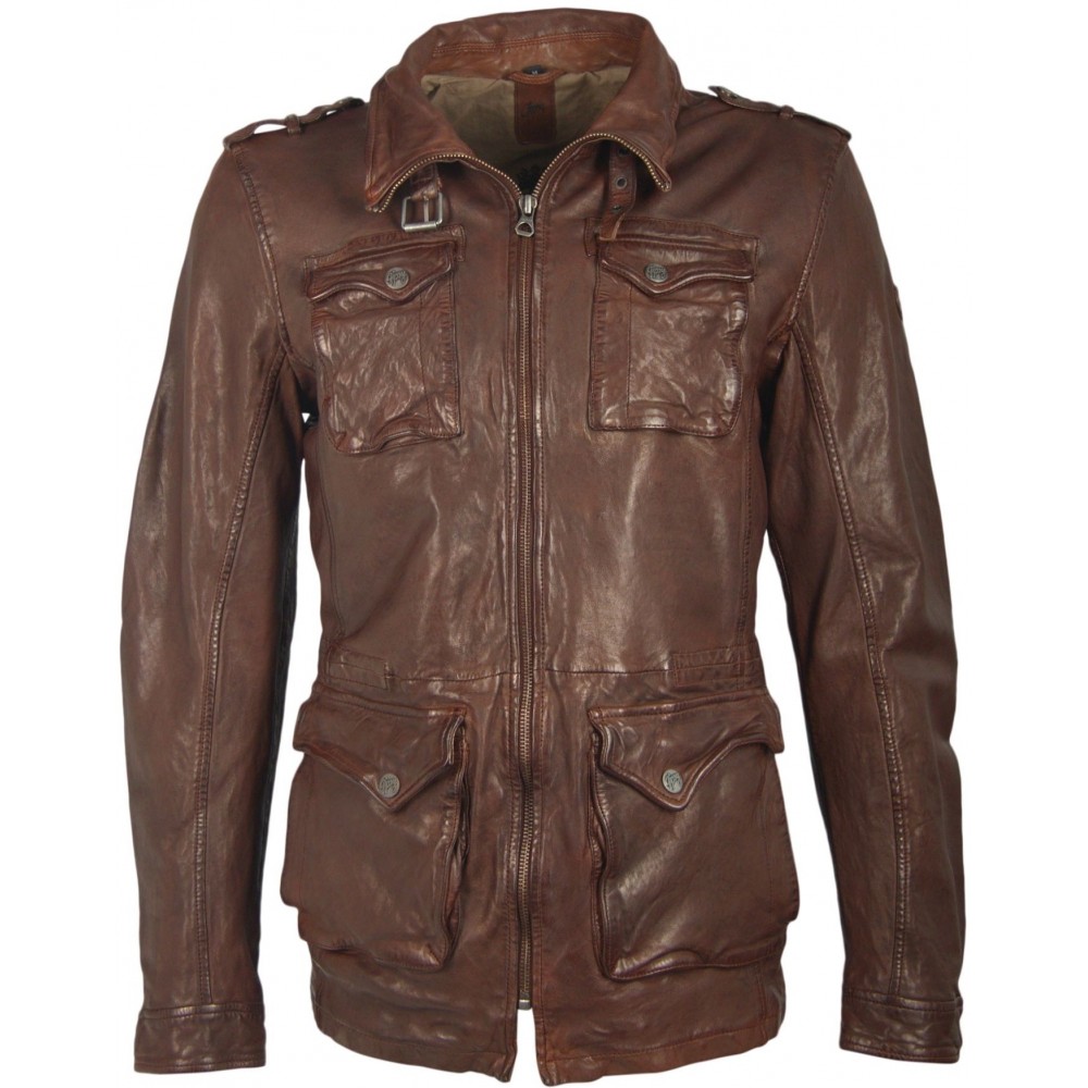 Geaca de Piele Naturala Barbati Gipsy Maro Melbourne LAROV - readytowear