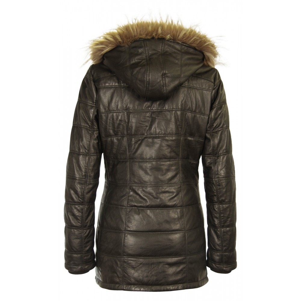 Geaca Lunga de Piele Naturala Dama Gipsy Neagra Merel LNSV W Geaca Lunga de Piele Naturala Dama Gipsy Neagra Merel LNSV W - readytowear.ro