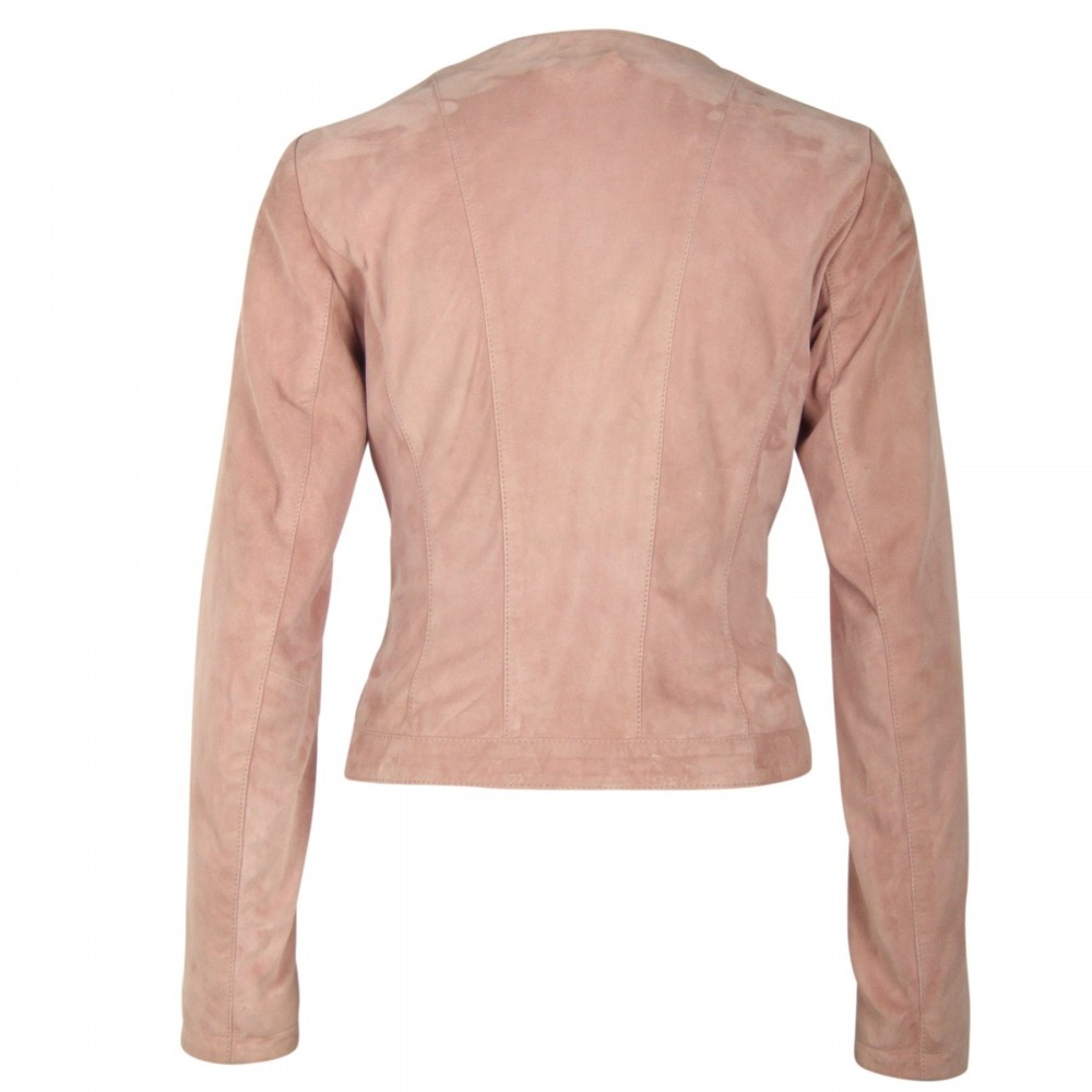 Geaca de Piele Naturala Dama Gipsy Roz Mia ZV Geaca de Piele Naturala Dama Gipsy Roz Mia ZV - readytowear.ro