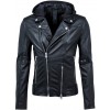 Geaca de Piele Naturala Barbati Gipsy Neagra Milas SF LAROXV Geaca de Piele Naturala Barbati Gipsy Neagra Milas SF LAROXV - readytowear.ro
