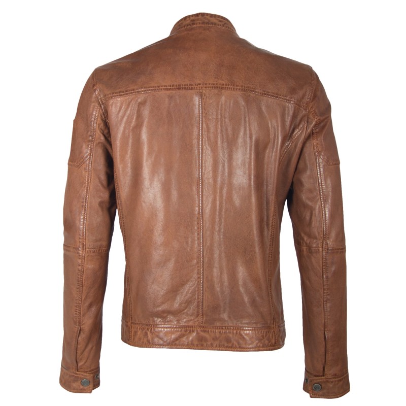 Geaca de Piele Naturala Barbati Gipsy Coniac Milow NSLV – IMBRACAMINTE Geaca de Piele Naturala Barbati Gipsy Coniac Milow NSLV – IMBRACAMINTE