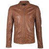 Geaca de Piele Naturala Barbati Gipsy Coniac Milow NSLV - readytowear