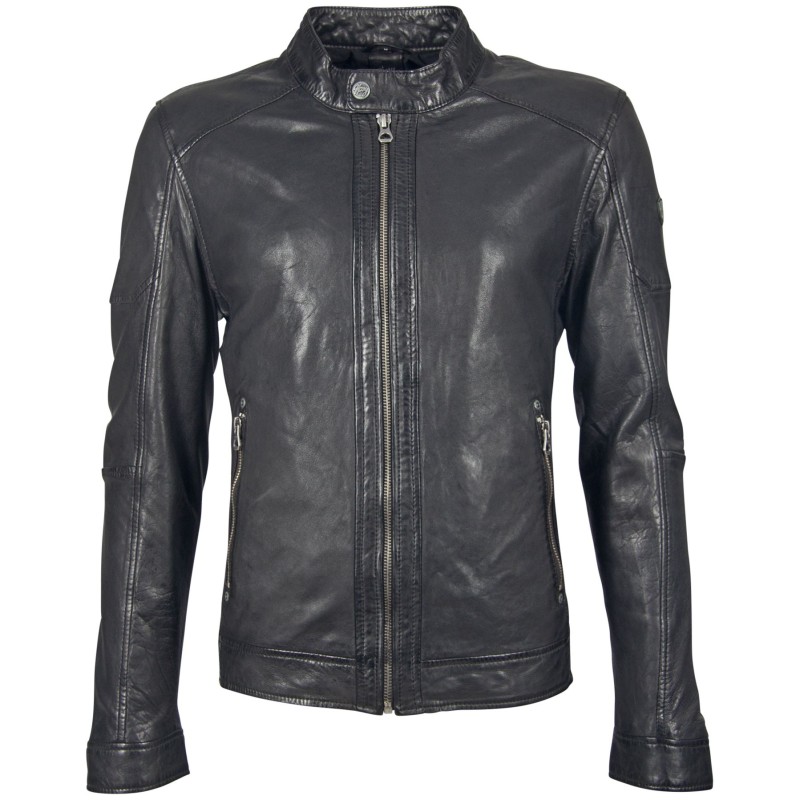 Geaca de Piele Naturala Barbati Gipsy Neagra Milow NSLV – IMBRACAMINTE Geaca de Piele Naturala Barbati Gipsy Neagra Milow NSLV – IMBRACAMINTE