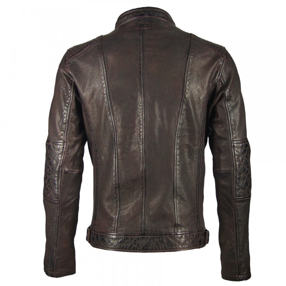 Geaca de Piele Naturala Barbati Gipsy Maro Inchis Moon LACHIV Geaca de Piele Naturala Barbati Gipsy Maro Inchis Moon LACHIV - readytowear.ro