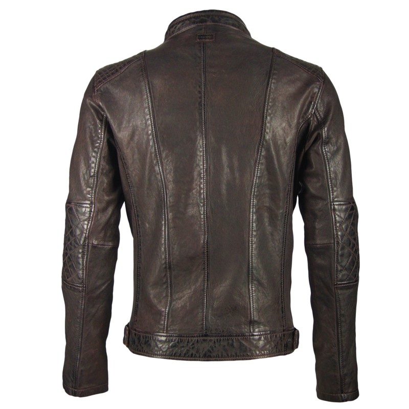 Geaca de Piele Naturala Barbati Gipsy Maro Inchis Moon LACHIV – IMBRACAMINTE