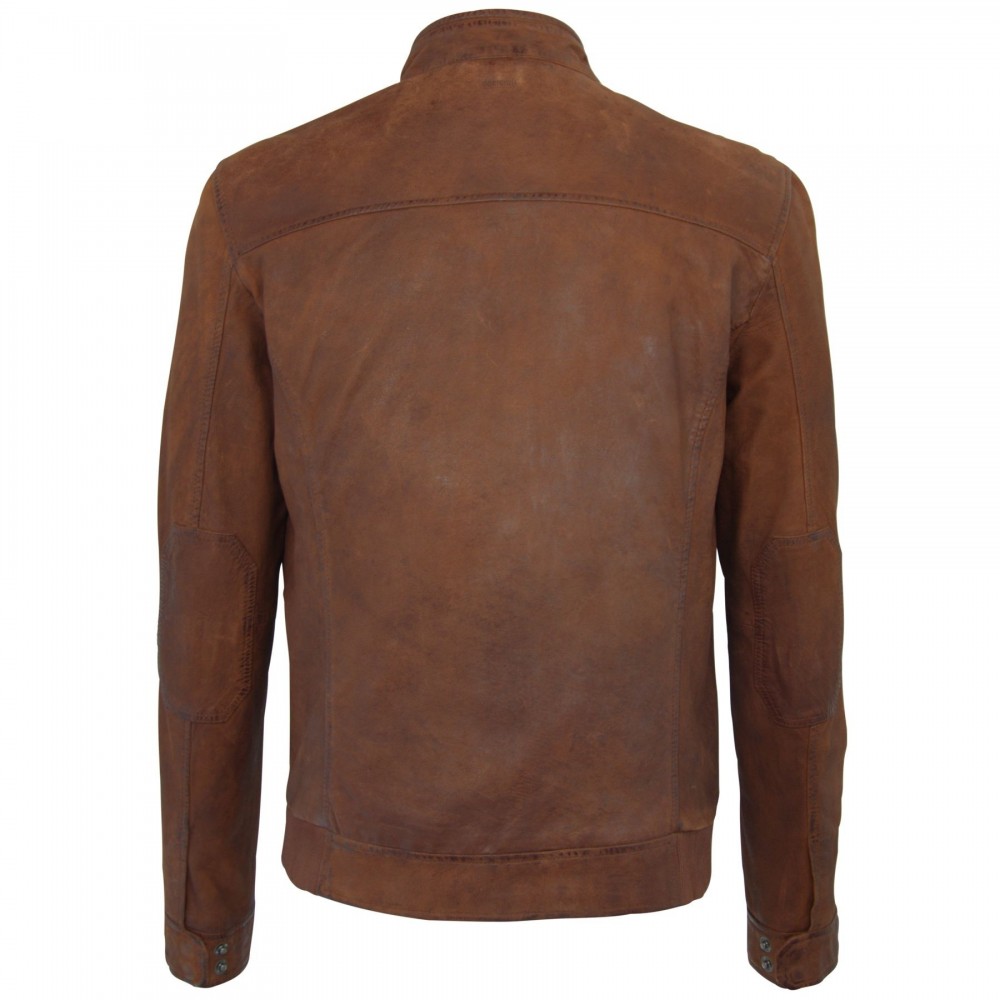 Geaca de Piele Naturala Barbati Gipsy Coniac Nash LCOUNTV Geaca de Piele Naturala Barbati Gipsy Coniac Nash LCOUNTV - readytowear.ro