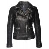 Geaca de Piele Naturala Dama Gipsy Neagra Naya LEGV Geaca de Piele Naturala Dama Gipsy Neagra Naya LEGV - readytowear