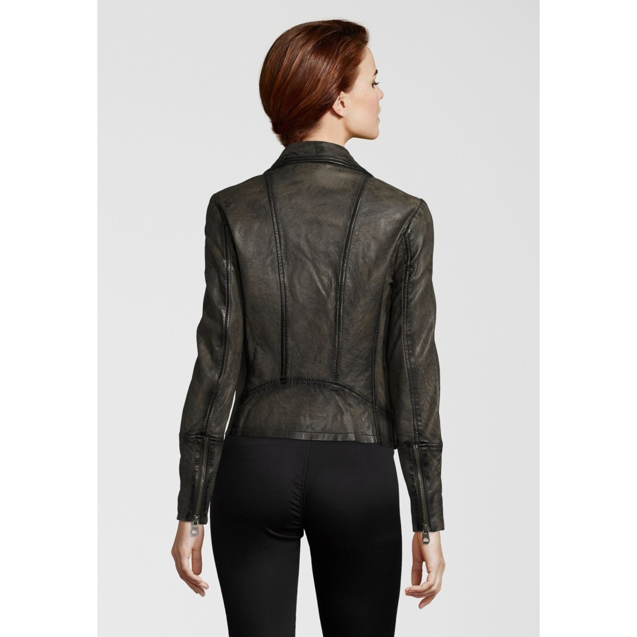 Geaca de Piele Naturala Dama Gipsy Kaki Vintage Neni W18 LASANV – IMBRACAMINTE Geaca de Piele Naturala Dama Gipsy Kaki Vintage Neni W18 LASANV – IMBRACAMINTE