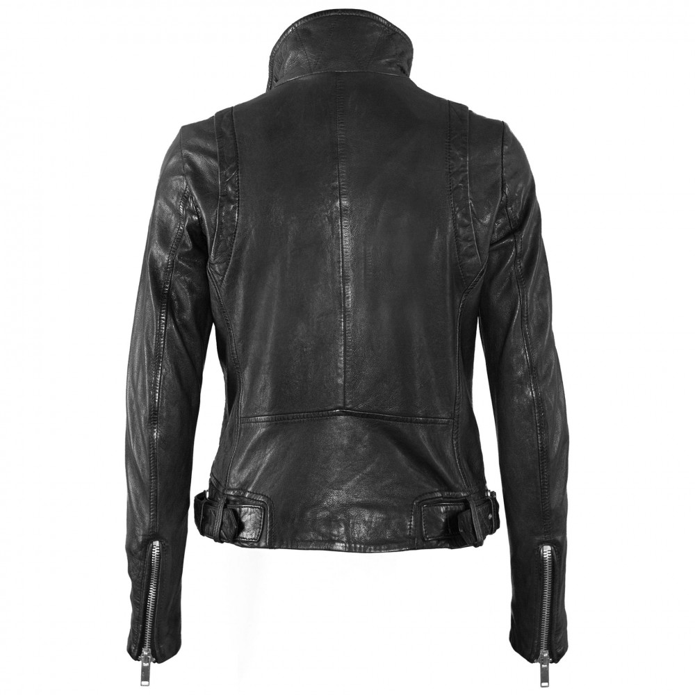 Geaca de Piele Naturala Dama Gipsy Neagra Nera SF LAPOLV Geaca de Piele Naturala Dama Gipsy Neagra Nera SF LAPOLV - readytowear.ro