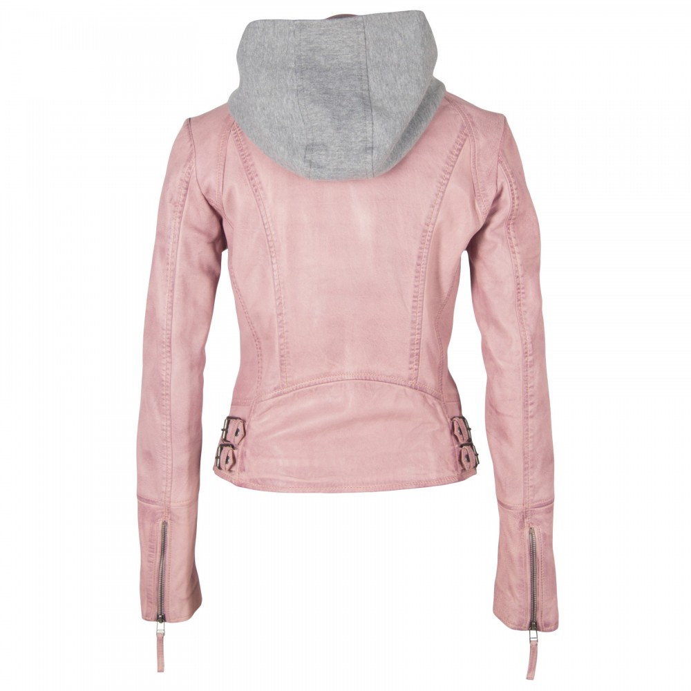 Geaca de Piele Naturala Dama Gipsy Roz Nola 2 LEGV Geaca de Piele Naturala Dama Gipsy Roz Nola 2 LEGV - readytowear.ro