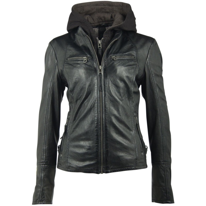 Geaca de Piele Naturala Dama Gipsy Neagra Nola LAGA – IMBRACAMINTE Geaca de Piele Naturala Dama Gipsy Neagra Nola LAGA – IMBRACAMINTE