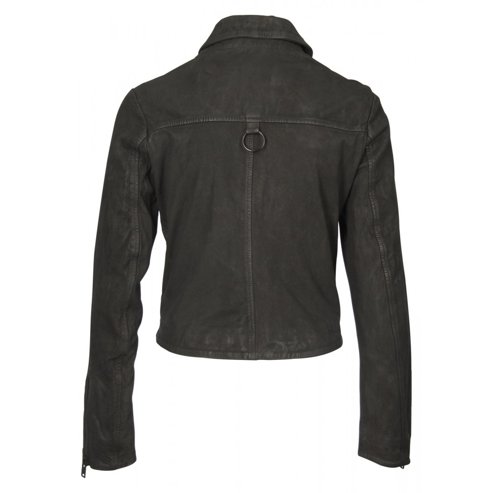 Geaca de Piele Naturala Dama Gipsy Neagra Nysa ZNUWV Geaca de Piele Naturala Dama Gipsy Neagra Nysa ZNUWV - readytowear.ro