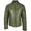 Geaca de Piele Naturala Barbati Gipsy Verde Ocean LNBV W Geaca de Piele Naturala Barbati Gipsy Verde Ocean LNBV W - readytowear