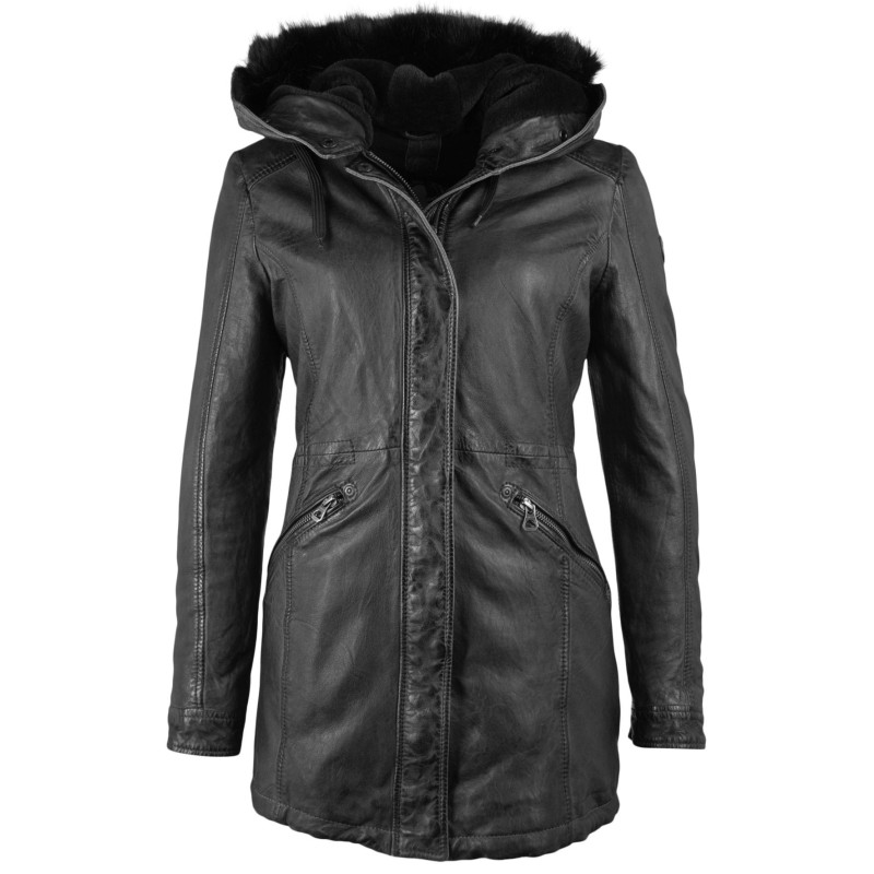 Geaca Lunga de Piele Naturala Dama Gipsy Grafit Inchis Oona LANOV W – IMBRACAMINTE Geaca Lunga de Piele Naturala Dama Gipsy Grafit Inchis Oona LANOV W – IMBRACAMINTE