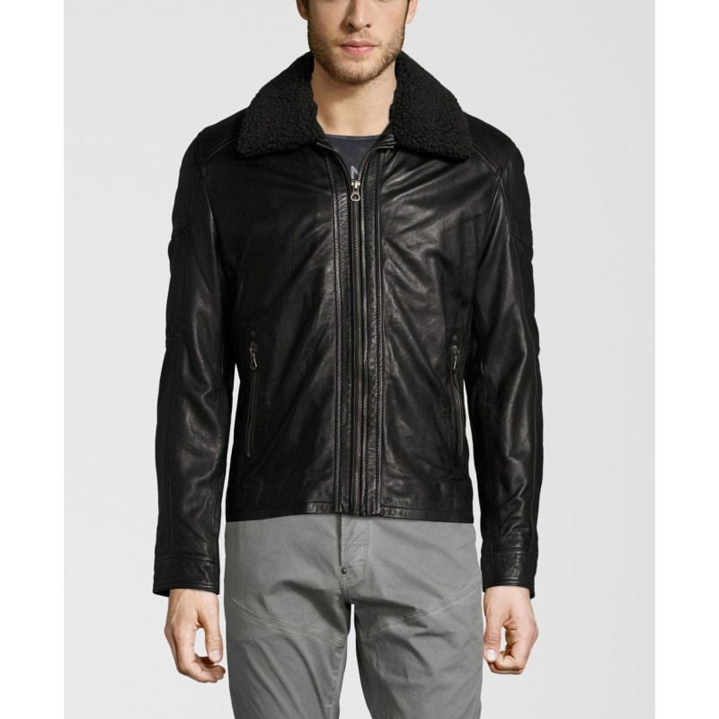 Geaca de Piele Naturala Barbati Gipsy Neagra Owen W18 LAHUV W – Black Friday Geaca de Piele Naturala Barbati Gipsy Neagra Owen W18 LAHUV W – Black Friday