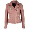Geaca de Piele Naturala Dama Gipsy Roz Prafuit PGG LABAGV Geaca de Piele Naturala Dama Gipsy Roz Prafuit PGG LABAGV - readytowear