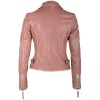 Geaca de Piele Naturala Dama Gipsy Roz Prafuit PGG LABAGV – IMBRACAMINTE