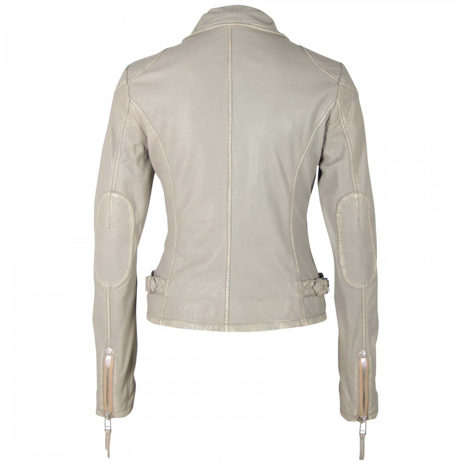 Geaca de Piele Naturala Dama Gipsy Gri PGG LABAGV – IMBRACAMINTE