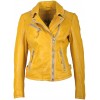 Geaca de Piele Naturala Dama Gipsy Galbena PGG LABAGV Geaca de Piele Naturala Dama Gipsy Galbena PGG LABAGV - readytowear.ro