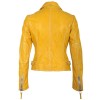 Geaca de Piele Naturala Dama Gipsy Galbena PGG LABAGV Geaca de Piele Naturala Dama Gipsy Galbena PGG LABAGV - readytowear.ro