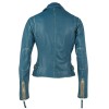 Geaca de Piele Naturala Dama Gipsy Albastra PGG LULV Geaca de Piele Naturala Dama Gipsy Albastra PGG LULV - readytowear.ro