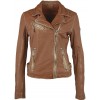 Geaca de Piele Naturala Dama Gipsy Coniac PGG LULV - readytowear