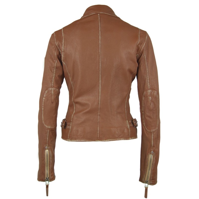 Geaca de Piele Naturala Dama Gipsy Coniac PGG LULV – IMBRACAMINTE Geaca de Piele Naturala Dama Gipsy Coniac PGG LULV – IMBRACAMINTE