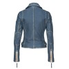 Geaca de Piele Dama Gipsy Albastru-Denim PGG LULV - readytowear.ro