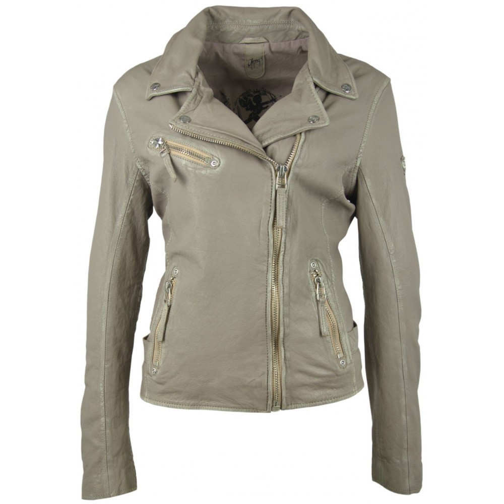Geaca de Piele Naturala Dama Gipsy Gri PGG LULV Geaca de Piele Naturala Dama Gipsy Gri PGG LULV - readytowear.ro