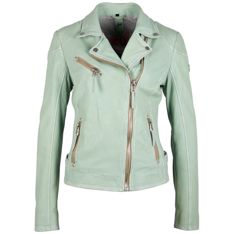 Geaca de Piele Naturala Dama Gipsy Verde Pal PGG S20 LABAGV – IMBRACAMINTE Geaca de Piele Naturala Dama Gipsy Verde Pal PGG S20 LABAGV – IMBRACAMINTE